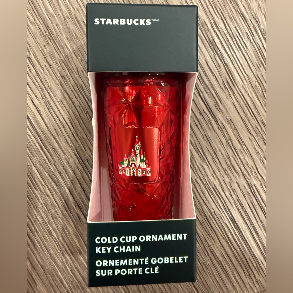 Starbucks Disney’s Magic Kingdom - COLD CUP ORNAMENT
KEY CHAIN